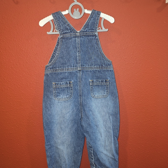 Gymboree Jean Overalls with Duck Pocket Pal - Picture 5 of 6